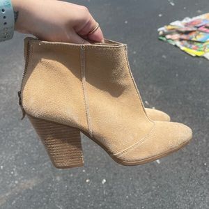 Tan Suede Boots